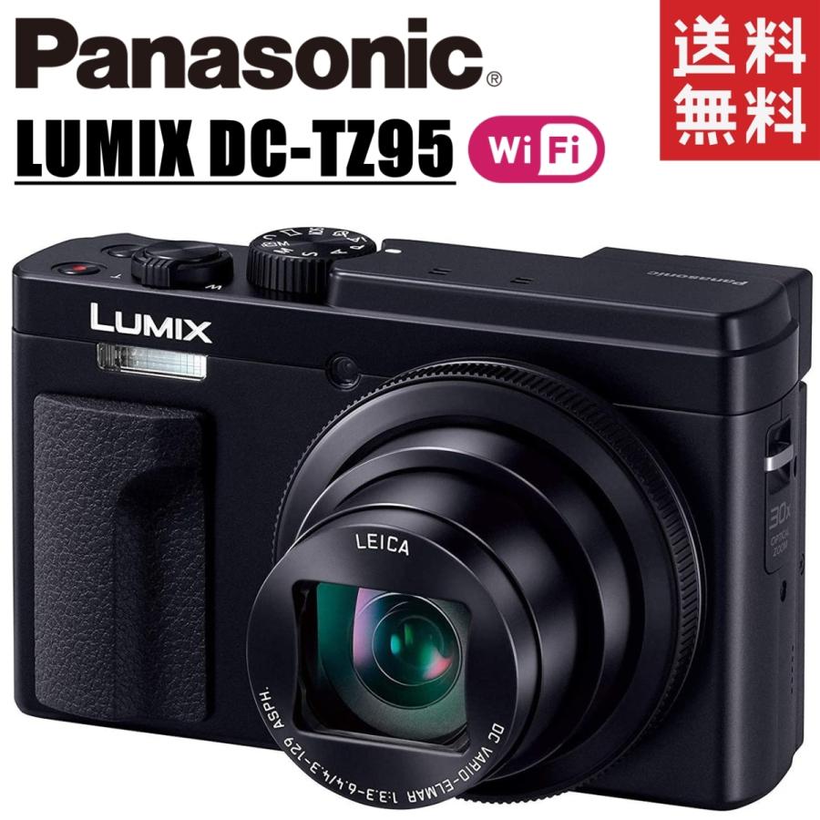 パナソニック panasonic ルミックス LUMIX DC-TZ95 ブラック デジタルカメラ Wi-Fi搭載 :panasonic