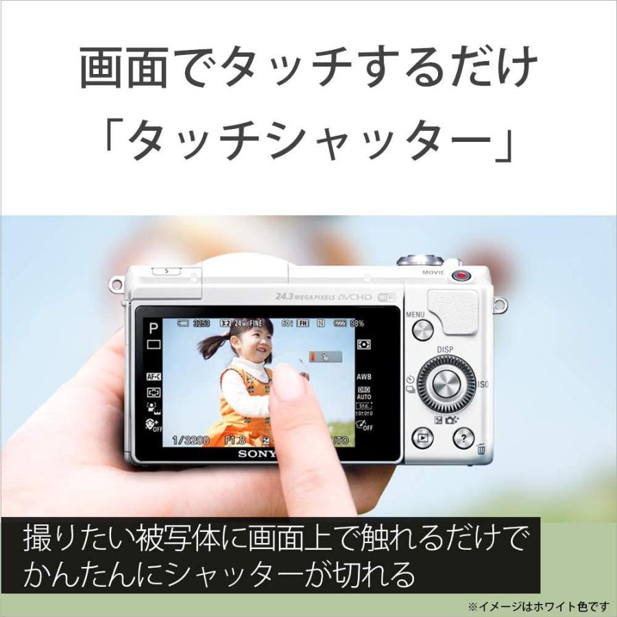 ソニー SONY α5100 レンズキット ホワイト Wi-Fi搭載 ミラーレス一眼レフカメラ｜camerart｜07