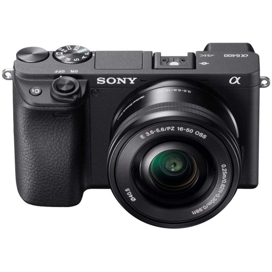 ソニー SONY α6400 ILCE-6400Y ダブルレンズキット ブラック Wi-Fi搭載