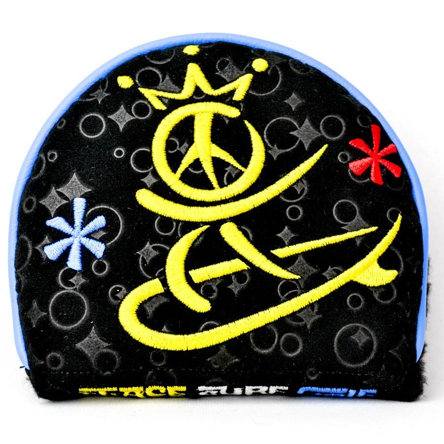 Étiquette De Sac Golf Scotty Cameron Peace Surfer - Peinture Goutte à Goutte - RARE