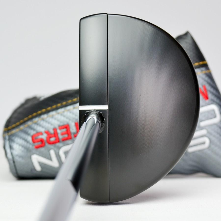 匿名！送料無料！ スコッティキャメロン カスタムパター FUTURA 5MB (Side Face Skull) シルバー&レッド The Art ブラック フィニッシュ 溶接 センターネック 【2459072636】(86145円)