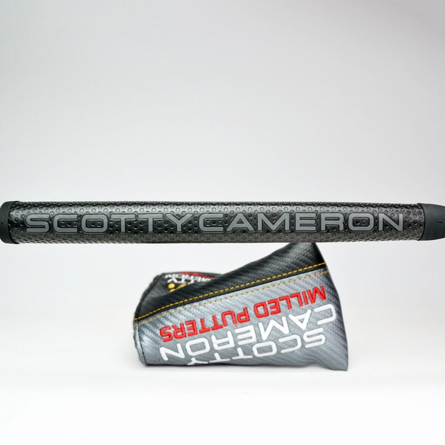 匿名！送料無料！ スコッティキャメロン カスタムパター FUTURA 5MB (Side Face Skull) シルバー&レッド The Art ブラック フィニッシュ 溶接 センターネック 【2459072636】(86145円)