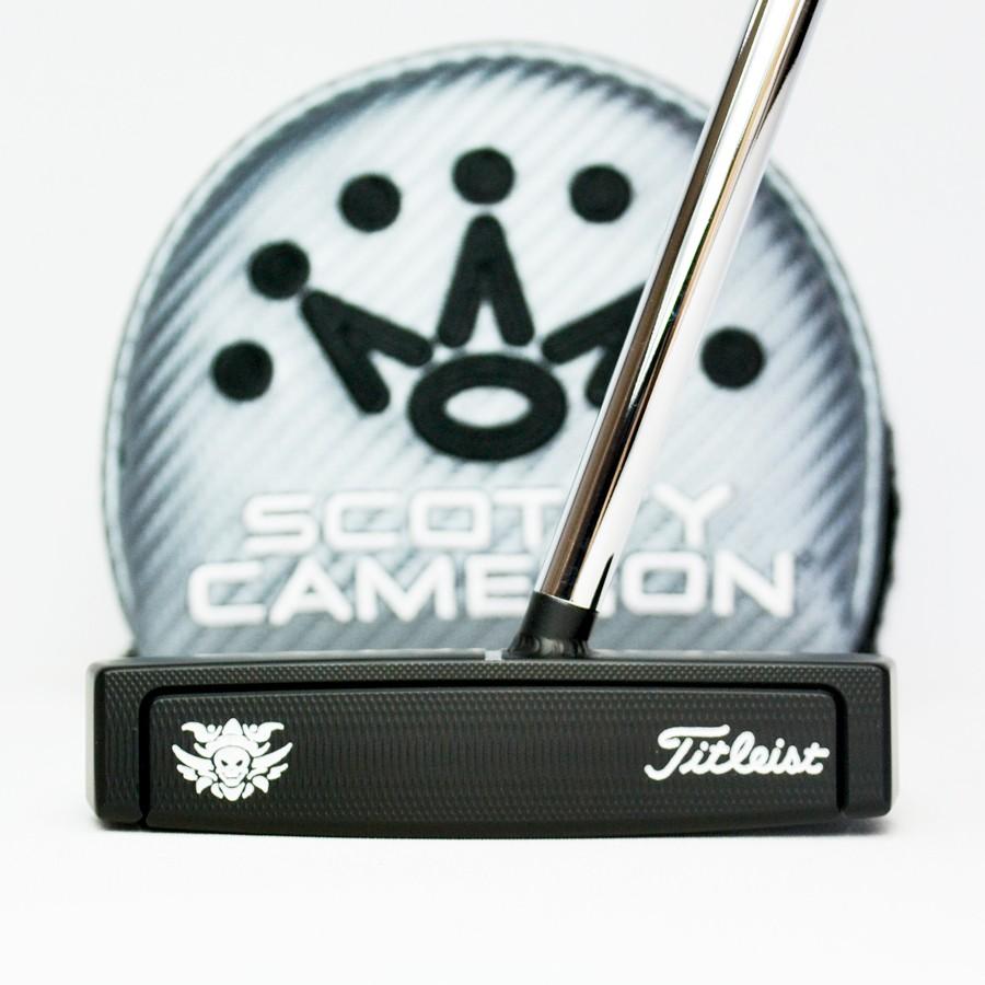 ★動作確認済み スコッティキャメロン カスタムパター FUTURA 7M (Monster Skull) The Art ブラック フィニッシュ 溶接 センターネック シルバー 【EI2248717874】(78776円)