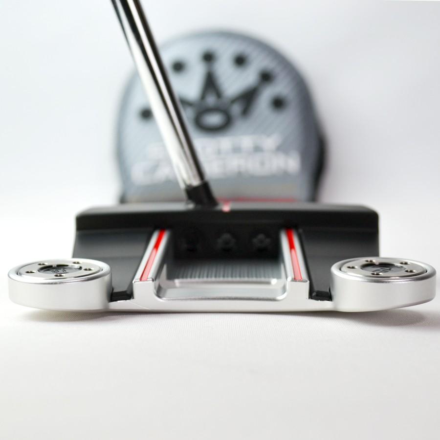 本日価格！！ スコッティキャメロン カスタムパター FUTURA 6M(NEXT) Monster Skull ブラック & シルバー センターシャフト with シャフトリング 【2350939202】(82357円)