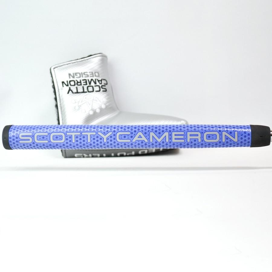 匿名配送 スコッティキャメロン カスタムパター ニューポート3 (Lucky Butterfly) Translucent ブルー with シャフトリング 【1263661188】(44268円)