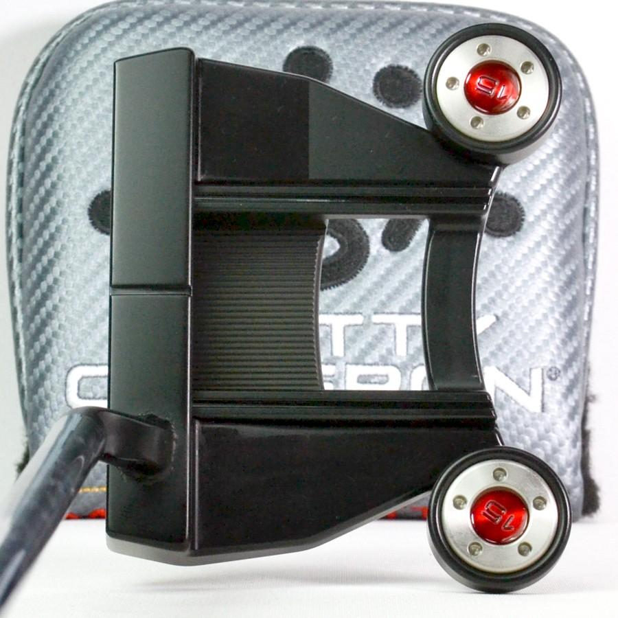 【２点セット】 スコッティキャメロン カスタムパター FUTURA 6M [NEXT] Black&Red&Gold The Art Black Finish ショートネック Heavy 【AAA2759767674】(96679円)