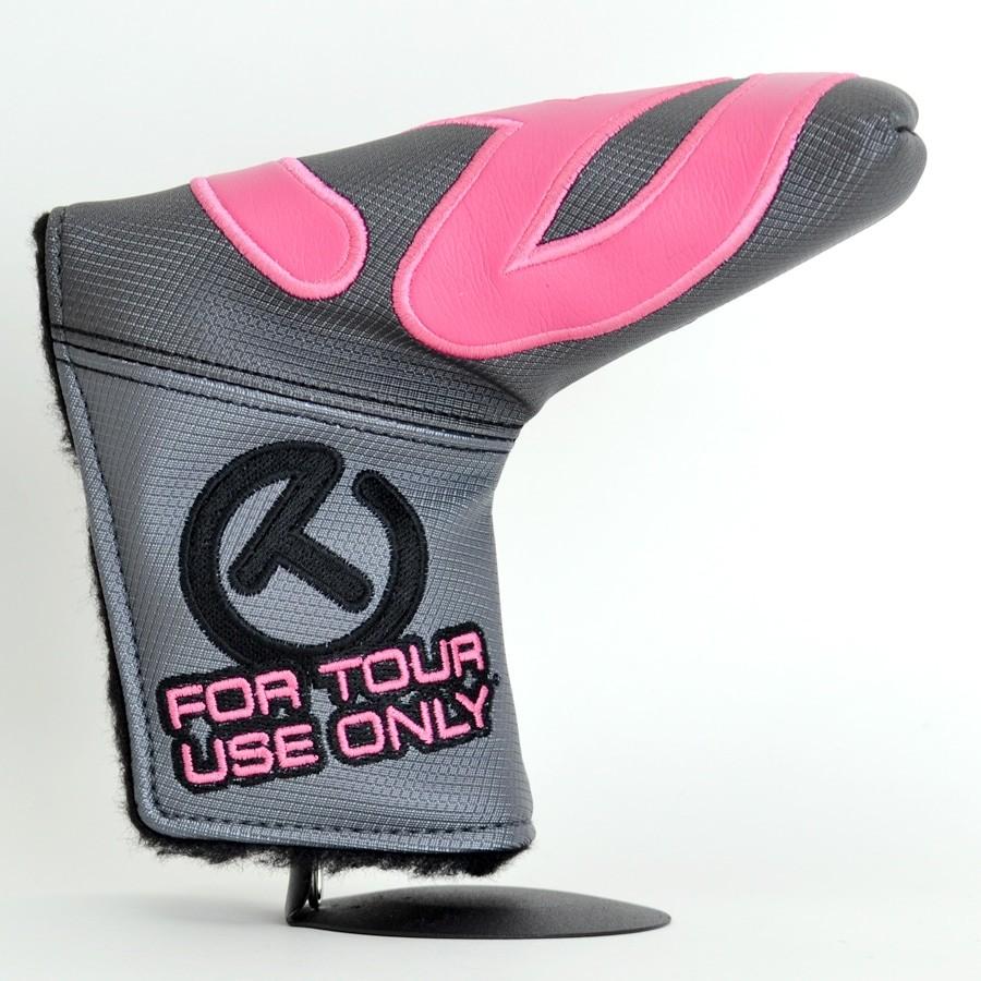 スコッティキャメロン サークルT ヘッドカバー インダストリアル [ ピンク×グレイ ](41800円)