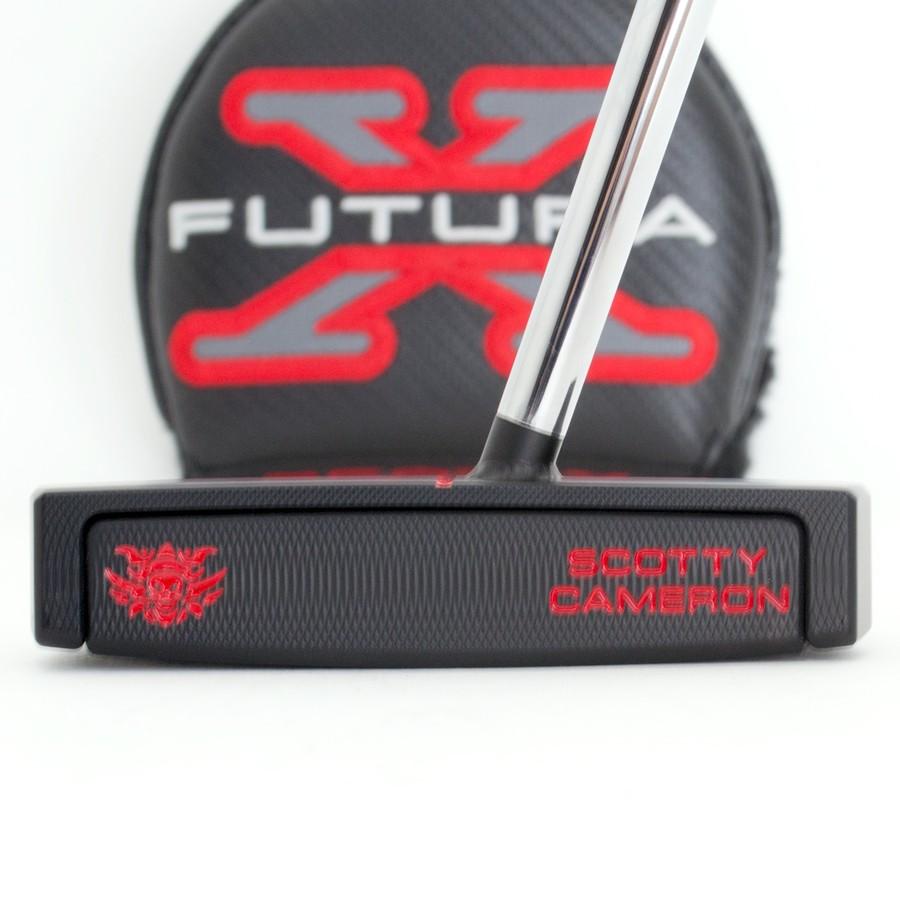 「送料無料・年末感謝」 スコッティキャメロン カスタムパター FUTURA X7M [ Monster Skull ] Art Black Finish welded neck center shaft 【YWU2324416164】(81428円)