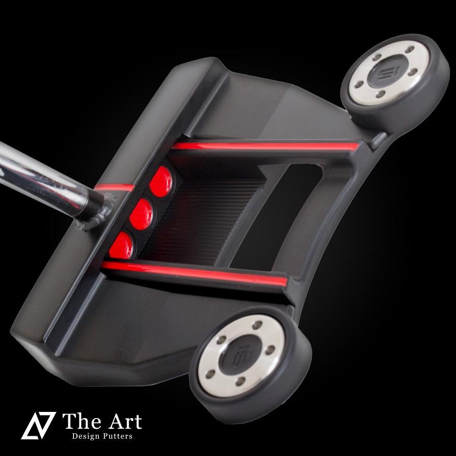 ［即日発送］ スコッティキャメロン カスタムパター FUTURA 6M [Side Face Skull] Art Black Finish welded center neck Red Ver. 【XUR2350934262】(82357円)