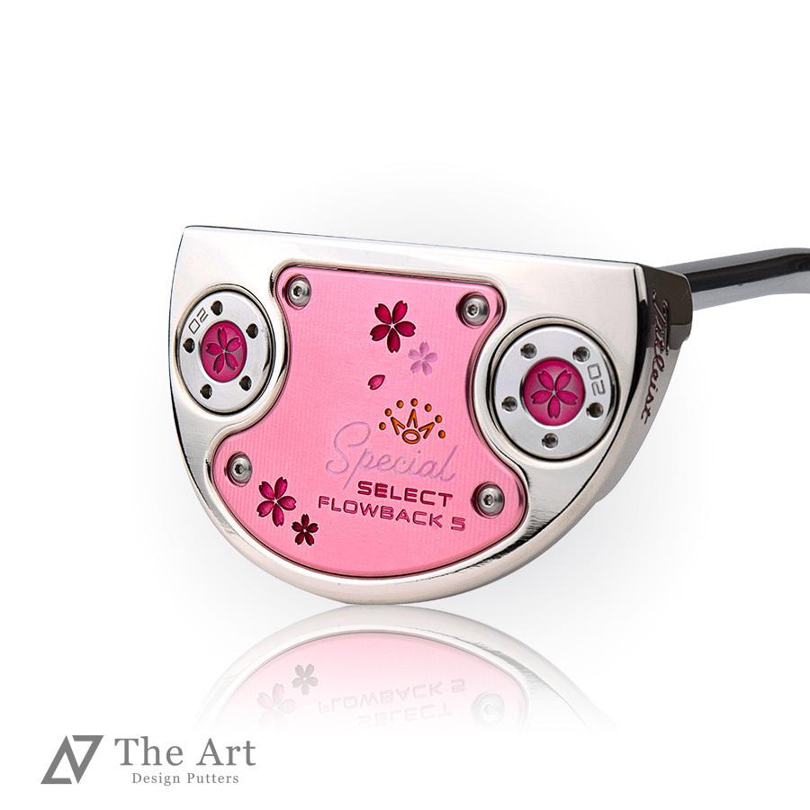 美品　スコッティキャメロン マタドール ピンク ミッドサイズ スコッティキャメロン グリップ サイケデリック マタドール [ ピンク