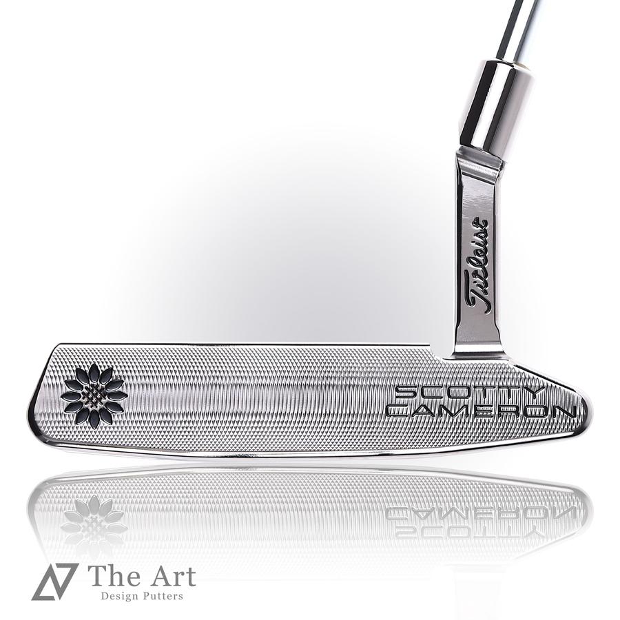 ウルトラ！ スコッティキャメロン カスタムパター 2020 スペシャルセレクト スクエアバック2 (Sunflower) M プラチナブラック 3本フランジライン ブラック 【UO2415816318】(84630円)