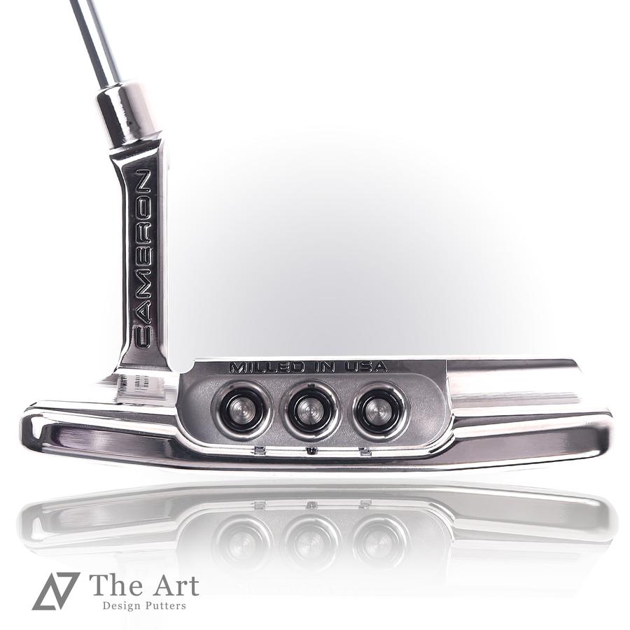 ウルトラ！ スコッティキャメロン カスタムパター 2020 スペシャルセレクト スクエアバック2 (Sunflower) M プラチナブラック 3本フランジライン ブラック 【UO2415816318】(84630円)