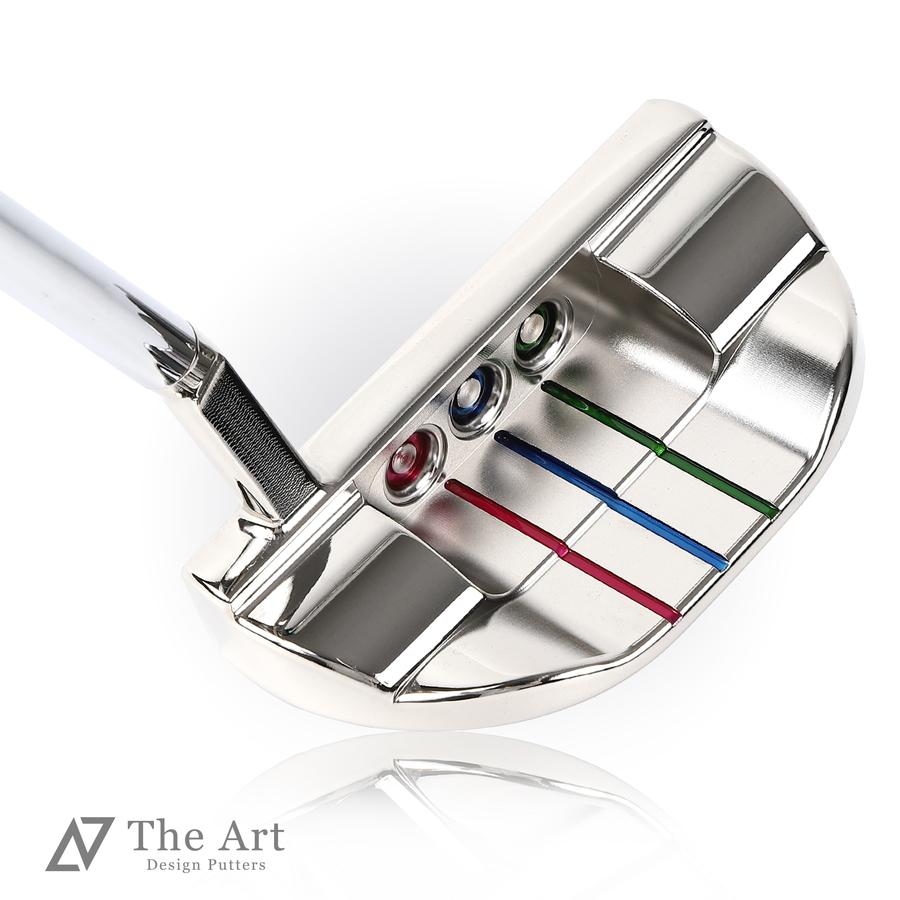 【値下げ⭕️】 スコッティキャメロン カスタムパター 2020 スペシャルセレクト ファストバック1.5 (Happy Dog) ver.S シャインメッキ 3本フランジライン レインボー 【TMF3098911625】(108560円)