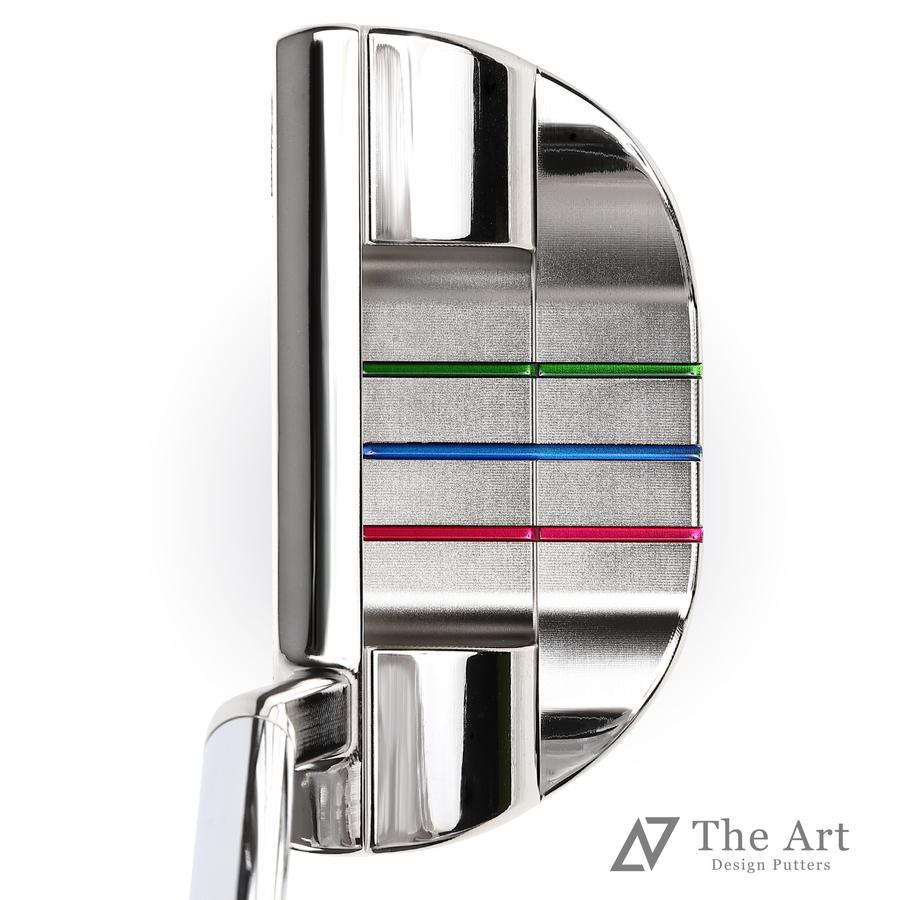 【値下げ⭕️】 スコッティキャメロン カスタムパター 2020 スペシャルセレクト ファストバック1.5 (Happy Dog) ver.S シャインメッキ 3本フランジライン レインボー 【TMF3098911625】(108560円)