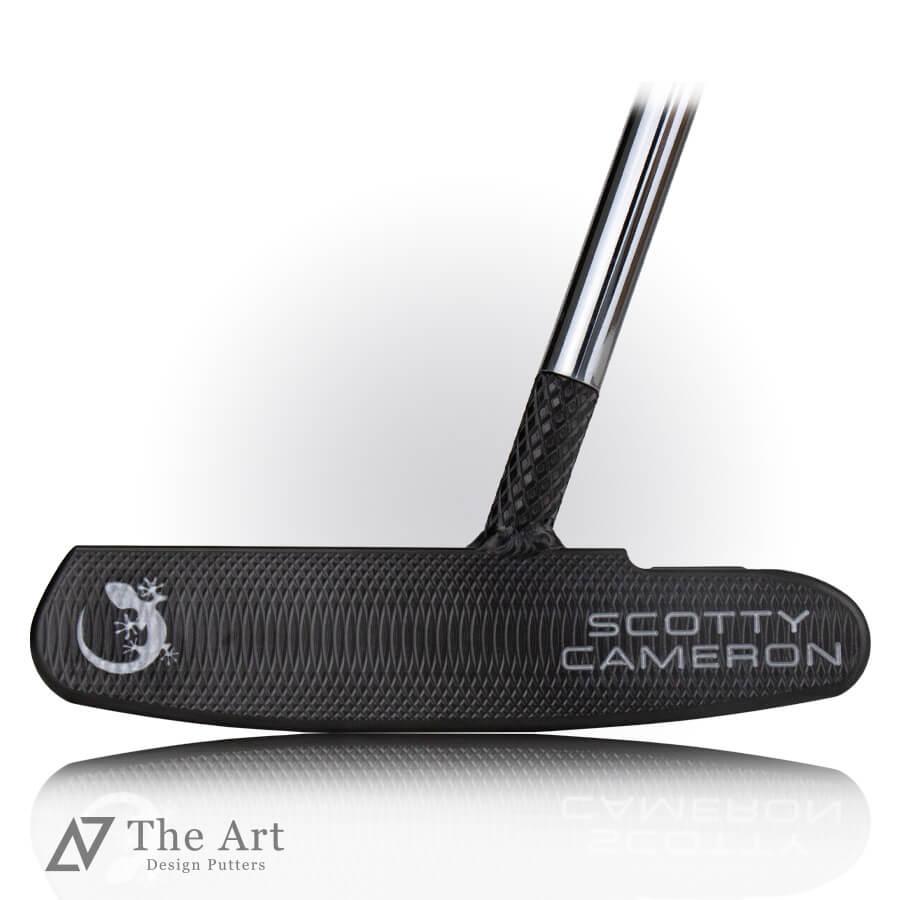 スコッティキャメロン (SCOTTY CAMERON) 2023 スーパーセレクト ニューポート プラス [Lucky Gecko] グロスブラック センターシャフト ダイヤモンドネック｜cameron-himawari｜04