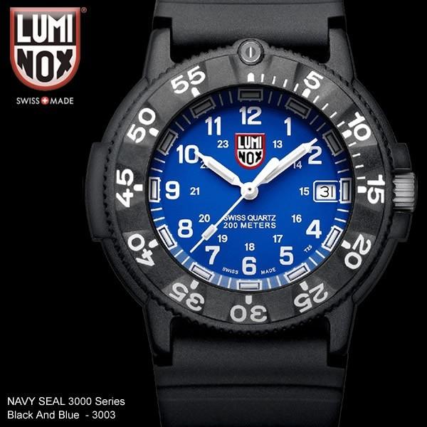 LUMINOX ルミノックス ネイビーシールズ 腕時計 ウォッチ クオーツ 20気圧防水 メンズ 男性用 デイトカレンダー 3003 | 