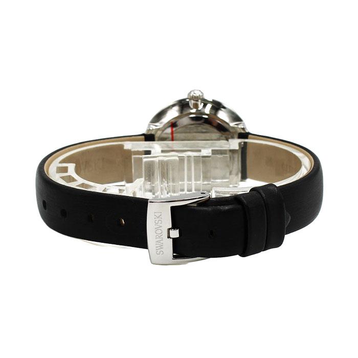 スワロフスキー 5706663 Matrix Tennis 腕時計 ssw068 Matrix tennis watch, Swiss Made, Leather strap, Black