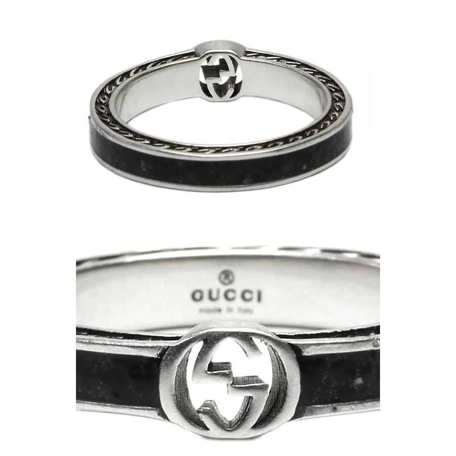 GUCCI グッチ リング 指輪 シルバー インターロッキングG GUCCI グッチ リング 指輪 シルバー インターロッキングG