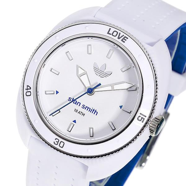 Adidas アディダス 腕時計 レディース スタンスミス Adh3121 Adh3122 Adh3123 Adh3124 ウォッチ 10気圧防水 ブランド 4色 白 シリコン Adidas09 腕時計 財布 バッグのcameron 通販 Yahoo ショッピング