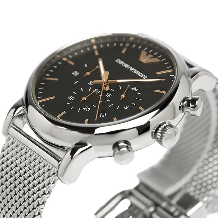 EMPORIO ARMANI エンポリオ アルマーニ 腕時計 メンズ クロノグラフ