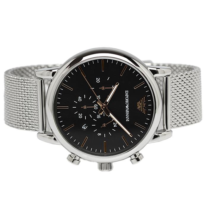 EMPORIO ARMANI エンポリオ アルマーニ 腕時計 メンズ クロノグラフ