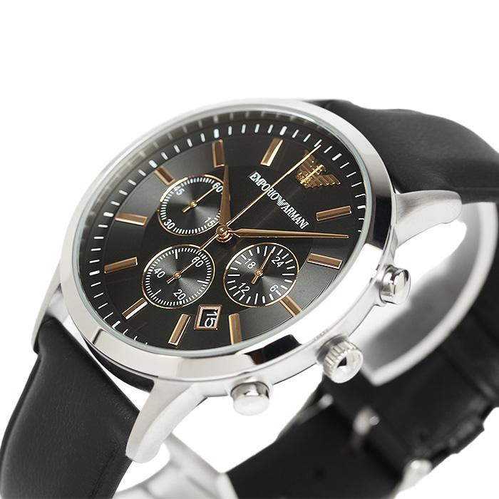 EMPORIO ARMANI エンポリオ アルマーニ 腕時計 メンズ クロノグラフ