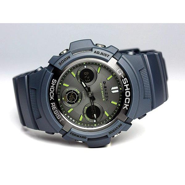 Gショック 電波ソーラー G-SHOCK ジーショック Gショック 電波ソーラー腕時計 AWG-M100NV-2AER 限定セール｜cameron｜02