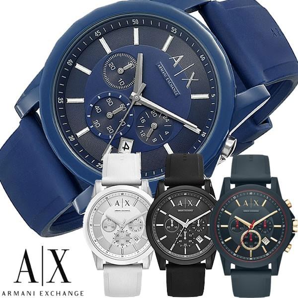 Armani Exchange アルマーニ エクスチェンジ 腕時計 ウォッチ メンズ 男性用 クオーツ 日常生活防水 クロノグラフ デイトカレンダー Ax 01 Ax 01 腕時計 財布 バッグのcameron 通販 Yahoo ショッピング