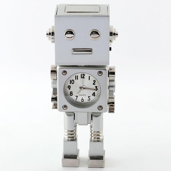 ミニチュア クロック 置時計 ロボット型 日本製クォーツ おしゃれ 小さい アナログ 卓上 インテリア デザイン かわいい 雑貨 Bluetoothスピーカー Bt570 Bt570 腕時計 財布 バッグのcameron 通販 Yahoo ショッピング