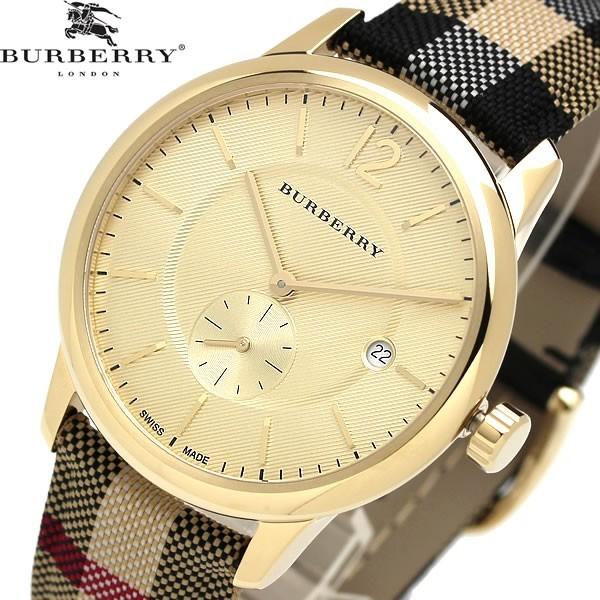 Burberry バーバリー 腕時計 ウォッチ メンズ 男性用 クオーツ 5気圧防水 スモールセコンド スイス製 Bu Bu 腕時計 財布 バッグのcameron 通販 Yahoo ショッピング