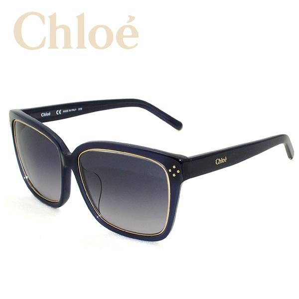Chloe（クロエ） サングラス レディース ブルー グラデーション