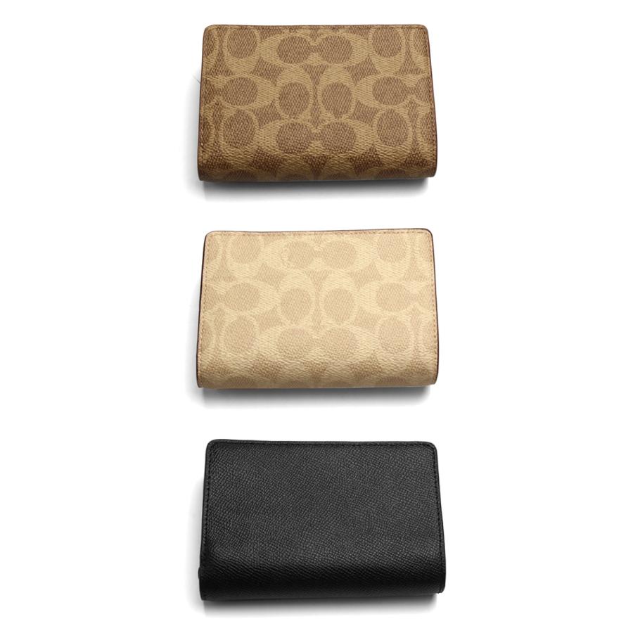 COACH コーチジャパン 限定モデル 二つ折り財布 シグネチャー カーキ  