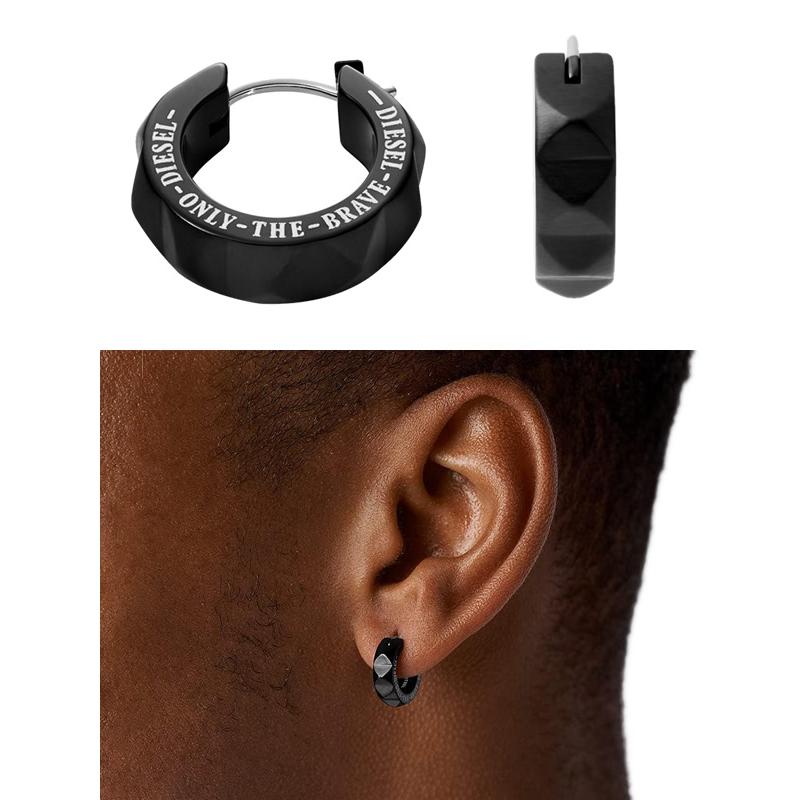 DIESEL ディーゼル ピアス アクセサリー フープピアス メンズ DIESEL ディーゼル ピアス アクセサリー フープピアス メンズ
