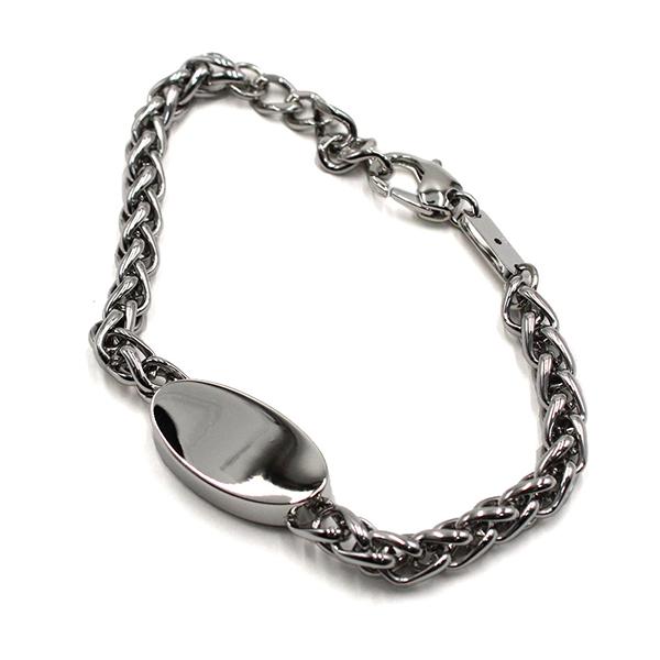 DIESEL（ディーゼル） ブレスレット アクセサリー メンズ シルバー