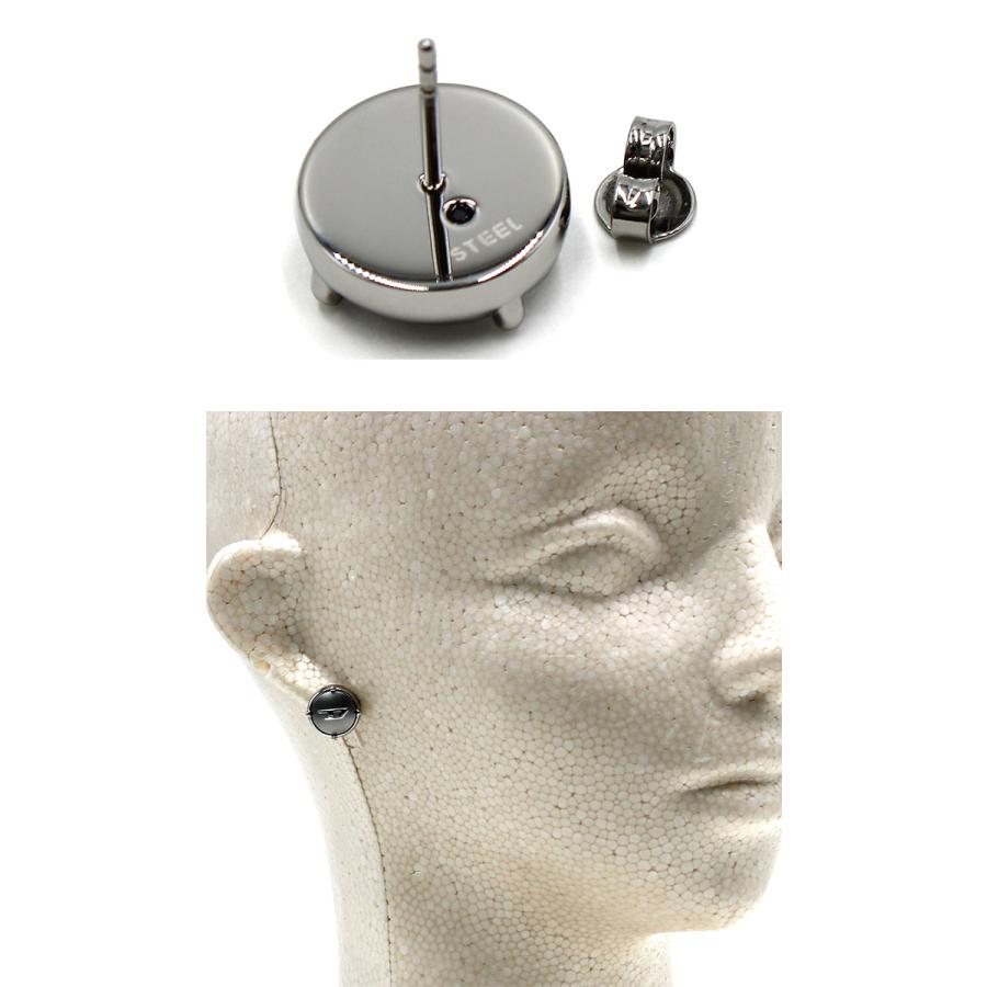 DIESEL レッド ピアス(片耳用) DIESEL ディーゼル 片耳用 ピアス DX1443040 Dロゴ ユニセックス