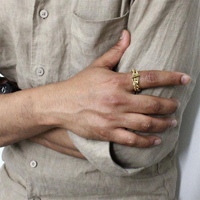 DIESEL（ディーゼル） リング メンズ アクセサリー 指輪 チェーン