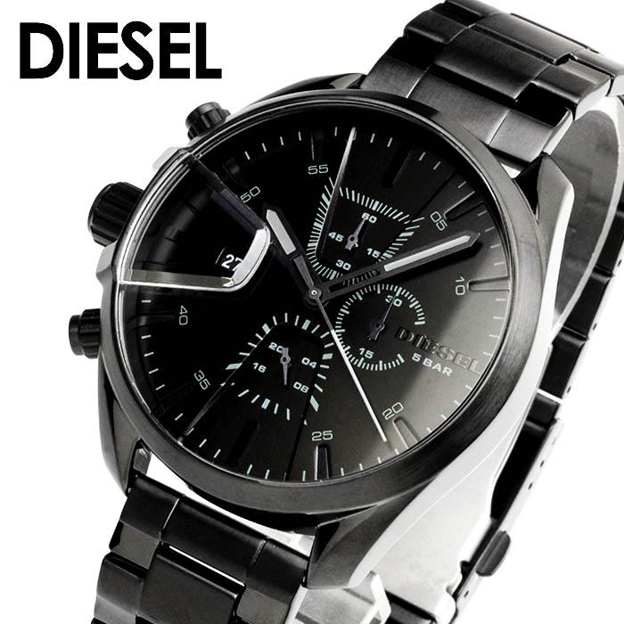 ディーゼル 腕時計 メンズ MS9 ブランド 時計 DIESEL ブラック