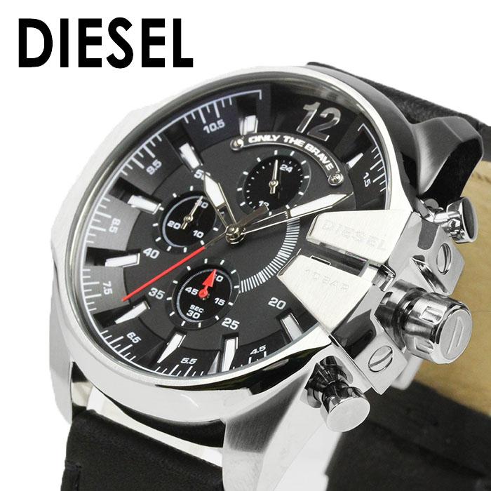 DIESEL/ディーゼル】腕時計 アナログ ブラック シルバー 人気