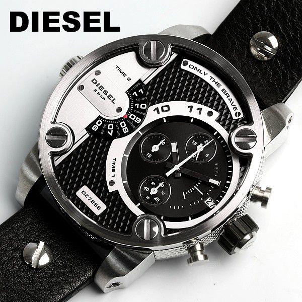 DIESEL ディーゼル 腕時計 ビックケース デュアルタイム クロノグラフ メンズ 腕時計 DZ7256 :dz7256:腕時計 財布