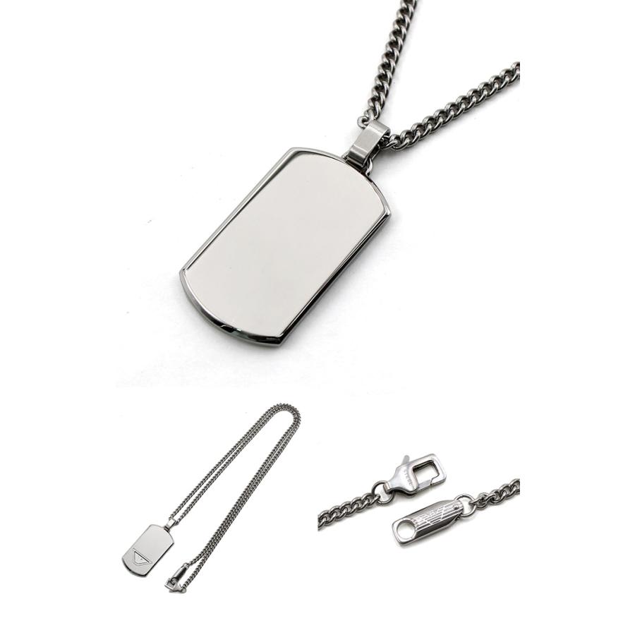 エンポリオアルマーニ ドッグタグ ペンダント ネックレス チャーム アクセサリー EMPORIO ARMANI エンポリオアルマーニ ネックレス ドッグタグ