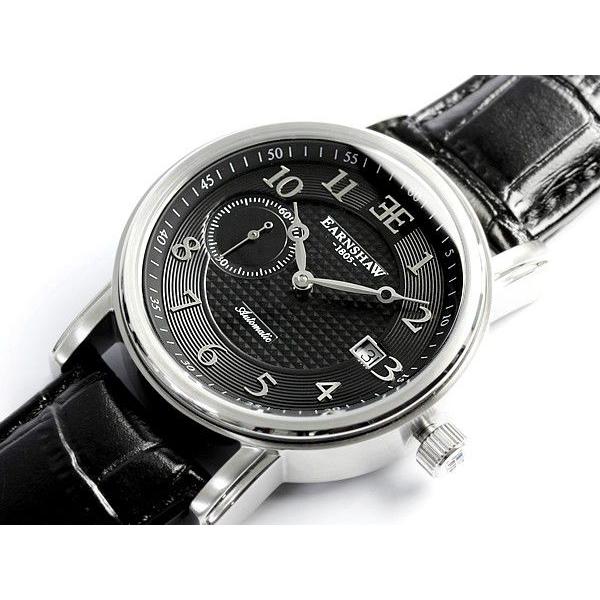 EARNSHAW アーンショウ 腕時計 メンズ 自動巻き 革ベルト 機械式 :es-8027:腕時計 財布 バッグのCAMERON - 通販