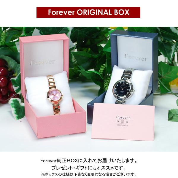 フォーエバー レディース腕時計 10年電池 スワロフスキー シェル文字盤 10気圧防水 ウォッチ 女性用 かわいい ブランド 人気 |  | 06