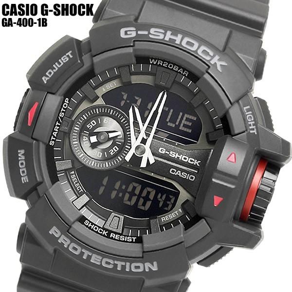 CASIO G-SHOCK カシオ Gショック メンズ 男性用 腕時計 ウォッチ 海外モデル GA-400-1B :ga-400-1b:腕時計