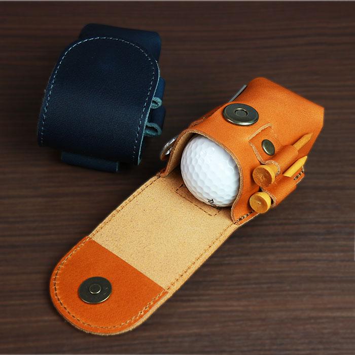 日本製 ゴルフボールケース ホルダー メンズ 本革 牛革 栃木レザー ポーチ 収納 ティー ボール コンペ 景品 国産 プレゼント golfballcase03 超PayPay祭 |  | 07
