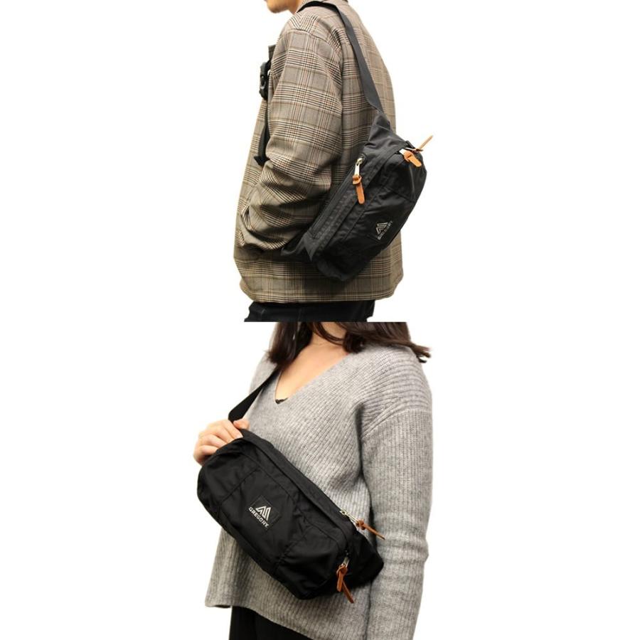 GREGORY グレゴリー バックパック Backpack ユニセックス 斜め掛け 鞄 bag シンプル ブラック 65247-1041