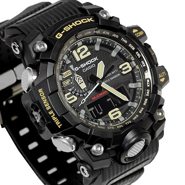 CASIO カシオ G-SHOCK Gショック 腕時計 メンズ マッドマスター MUDMASTER 電波 ソーラー 電波時計 タフソーラー GWG-1000-1A｜cameron｜02