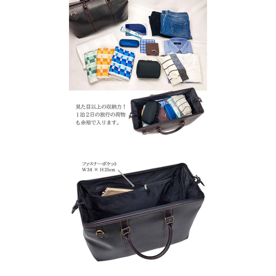 ボストンバッグ メンズ 2way ダレス ビジネス 旅行カバン 黒 おしゃれ