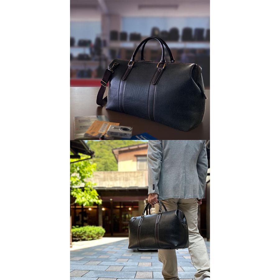 ボストンバッグ メンズ 2way ダレス ビジネス 旅行カバン 黒 おしゃれ