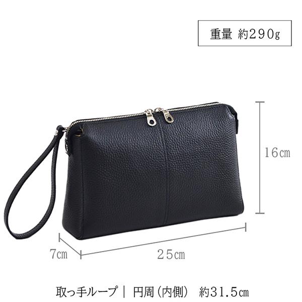 豊岡鞄 セカンドバッグ クラッチバッグ ポーチ メンズ 牛革 レザー 横 