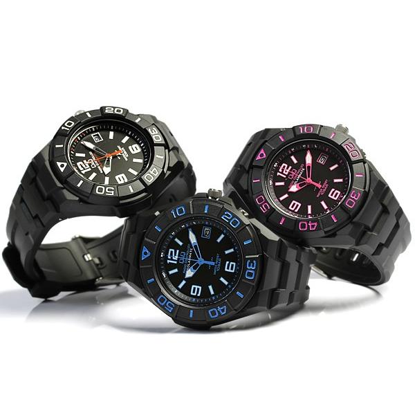 シチズン Q＆Q 電波ソーラー 腕時計 メンズ 100m防水 アナログ ラバー